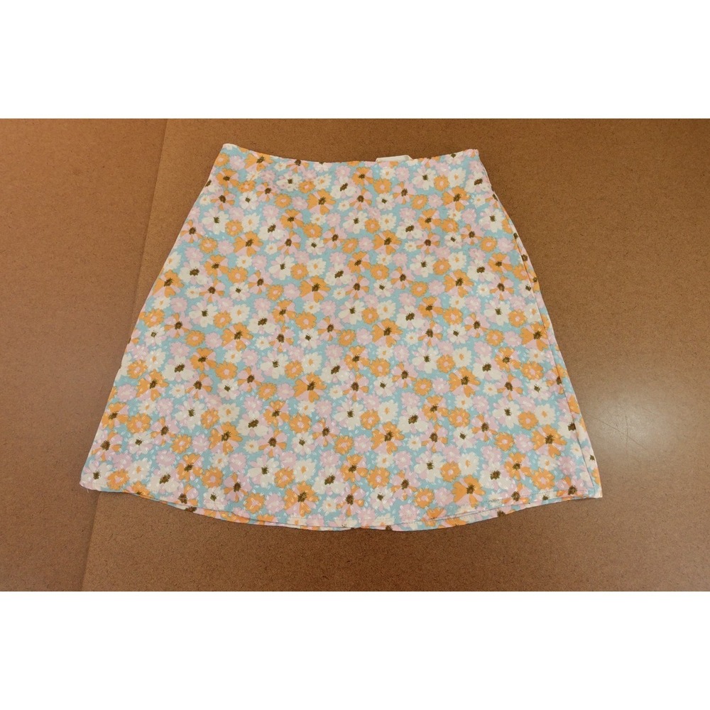 Altard‎ State Womens Size XS Colorful Floral Print A Line Mini Skirt